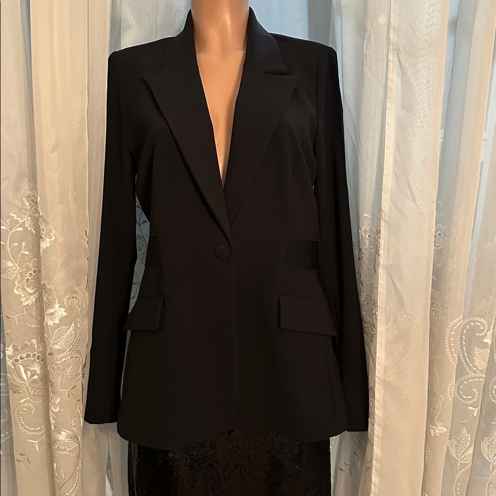 Good American basic Black Blazer - Picture 3 of 8
